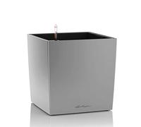 Lechuza Vaso - CUBE Premium 30 - argento metallizzato