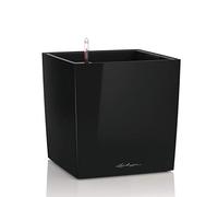 LECHUZA CUBE Premium 50 nero lucido 16569