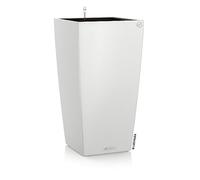 Lechuza Vaso Cubico Colore 40 40x40x76 cm Bianco/Nero Polipropilene