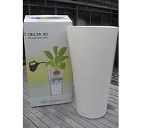 Lechuza Vaso - DELTA Premium 30 - bianco lucido