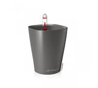 LECHUZA MINI DELTINI antracite metallizzato 14949