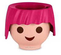 Lechuza Vaso - OJO PLAYMOBIL - ruby pink