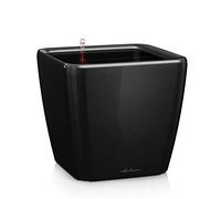 LECHUZA QUADRO Premium LS 28 nero lucido 16149