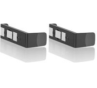 Lechuza Supporto magnetico nero 13397 (Confezione da 2)