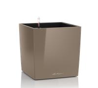 Lechuza Vaso - CUBE Premium 30 - grigio talpa lucido