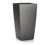 Lechuza Vaso - CUBICO Premium 30 - antracite metallizzato