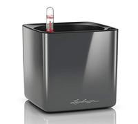 Lechuza Vaso da Tavolo - CUBE Glossy 14 - antracite lucido