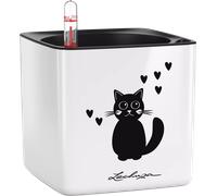 Lechuza Vaso da Tavolo - CUBE Glossy CAT 14 - Bianco lucido