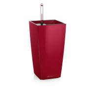 Lechuza Vaso da Tavolo - MAXI CUBI Premium - rosso scarlatto lucido