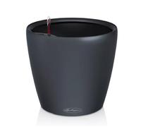 Lechuza Vaso di fiori Classico Color LS grigio ardesia con sistema di irrigazione, diametro 22 × 20 cm, 14261
