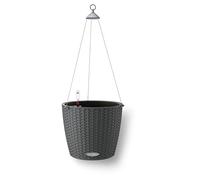 Lechuza Vaso fioriera pensile Nido Cottage Ø27 con Auto Irrigazione Granito