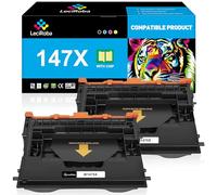 LeciRoba 147X Cartuccia toner nero ad alta resa di ricambio per HP 147X W1470X per HP Laserjet Enterprise M610 M611 M612 M610n M611dn M611x M612dn M612x MFP M634 M635 M636 M634h 5FHT M6 35 ore