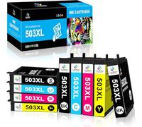 LeciRoba 503xl Cartucce per stampante epson 503 e epson 503xl Multipack per Epson Expression Home XP-5200 XP-5205 XP5200 XP5205 WF-2960DWF WF-2965DWF WF2960DWF WF2965DWF