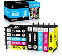 LeciRoba 503xl Cartucce per stampante epson 503 e epson 503xl Multipack per Epson Expression Home XP-5200 XP-5205 XP5200 XP5205 WF-2960DWF WF-2965DWF WF2960DWF WF2965DWF