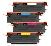 LeciRoba 508X per HP 508X CF360X CF361X CF363X CF362X 508A CF360A CF361A CF363A CF362A Toner per stampanti HP LaserJet Enterprise M552dn M553n M553x LaserJet Enterprise MFP M577 Confezione da 4 pezzi