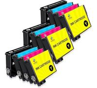 LeciRoba 604xl per cartucce epson 604 e epson 604xl multipack per Epson Expression Home XP-2200 XP-2205 XP-3200 XP-3205 XP-4200 XP-4205 WF-2910DWF WF-2930DWF WF-2935DWF WF-2950DWF (12 PK)
