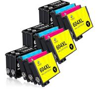 LeciRoba 604xl per cartucce epson 604 e epson 604xl Multipack per Epson Expression Home XP-2200 XP-2205 XP-3200 XP-3205 XP-4200 XP-4205 WF-2910DWF WF-2930DWF WF-2935DWF WF-2950DWF K)
