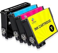 LeciRoba 604xl per cartucce epson 604 e epson 604xl multipack per Epson Expression Home XP-2200 XP-2205 XP-3200 XP-3205 XP-4200 XP-4205 WF-2910DWF WF-2930DWF WF-2935DWF WF-2950DWF (4 PK)