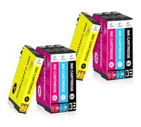 LeciRoba 8 cartucce d'inchiostro per Workforce Pro WF-3820DWF 3825DWF 4820DWF 4825DWF 4830DTWF WF-7310DTW WF-7830DTWF 7835DTWF 7840DTWF