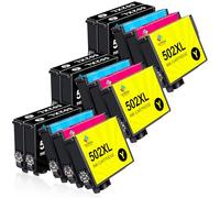 LeciRoba Cartucce 502XL - Inchiostro Multipack per Epson XP-5100, XP-5105, XP-5150, XP-5155, WF-2860, WF-2865, WF-2880, WF-2885
