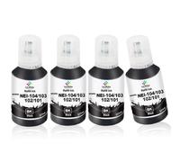 LeciRoba ET-104 per cartuccia epson 104 103 102 e inchiostro epson 104, per ET-2710 2711 2712 2714 2715 2720 2721 2726 2810 2815 2820 21 2828282821 25 28 26 4700 4800 stampante (4 Nero)