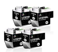 LeciRoba LC3219XL: Cartucce d'inchiostro multipack per Brother LC3219XL e LC3217, compatibili con stampanti Brother MFC-J5330DW, MFC-J6530DW, MFC-J6930DW, MFC-J5335DW e MFC-J5730DW