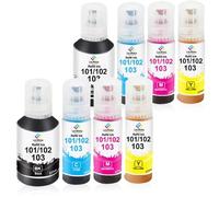 LeciRoba NEI-104/103/102/101 per epson numero di modello 104 103 102 101 Use with ET-2710 ET-2711 ET-2712 ET-2714 ET-2715 ET-2720 ET-2721 ET-2727271 26 ET. 2810 2815 2820 2821 2825 2826 4700 4800