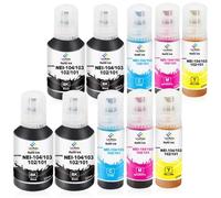 LeciRoba NEI-104/103/102/101 per epson numero di modello 104 103 102 101 Use with ET-2710 ET-2711 ET-2712 ET-2714 ET-2715 ET-2720 ET-2721 ET-2727271 26 ET. 2810 2815 2820 2821 2825 2826 4700 4800