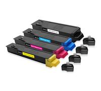 LeciRoba TK8115 TK-8115 - Toner per Kyocera TK8115 TK-8115K TK-8115C TK-8115M TK-8115Y per stampante Kyocera ECOSYS M8124 M8124cidn M8130 M8130cidn (confezione da 4)