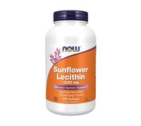 Lecitina di girasole NOW, 1200 mg (200 capsule molli)