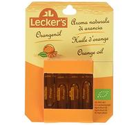 Lecker's Aroma Naturale di Arancia, 1 Confezione da 4 x 2 ml