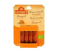 Lecker's Aroma Naturale di Arancia, 1 Confezione da 4 x 2 ml