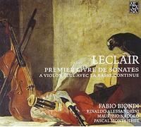Leclair, J. - First Book Of Sonatas For So