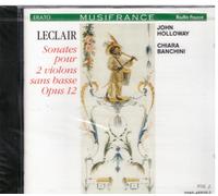 Leclair: Sonate Per Violino Op. 12 / Chiara Banchini, John Holloway - CD