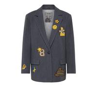 LeComte - Blazer Boxy Fit - - Jackets - Donna - Grigio - 3XL