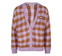 LeComte - Cardigan a Righe - - Knitwear - Donna - Viola - XS