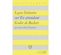 Leçon littéraire sur En attendant Godot de Beckett