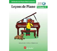 Leçons de Piano, volume 4. Enthält Online-Audio