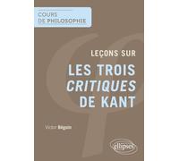 Leçons sur les trois Critiques de Kant