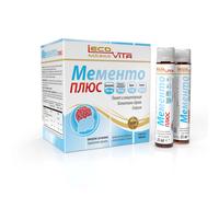 LecoVita Memento Plus Citicolina Bacopa Integratore Liquido, 20 x 25ml