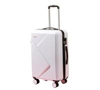 LECOW Bagaglio Valigia Trolley Porta Con Te I Set Di Valigie Con Ruote Girevoli Bagagli Portatili In ABS Leggero Per I Viaggi Valigia Bagaglio A Mano (Color : B, Size : 20in)
