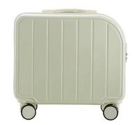 LECOW Bagaglio Valigia Trolley Valigie Da 18 "con 4 Ruote Borsa Rigida Resistente In PVC Per Viaggi Valigia Bagaglio A Mano (Color : C, Size : 18 inch)