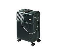 LECOW Bagaglio Valigia Trolley Valigie Da 22 Pollici Con Porta Di Ricarica USB Lucchetto A Combinazione TSA Bagaglio A Ruota Universale Valigia Bagaglio A Mano (Color : Grün, Size : 22inch)