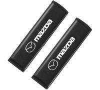 LECREA 2 Pezzi Auto Imbottiture Cinture di Sicurezza per Mazda 3 6 Axela Demio CX3, Copri Cintura di Sicurezza per Auto, Spalline Comode e Morbide, Auto Accessori