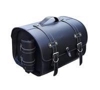 LECREA Borsa Posteriore per Moto per Honda Rebel CMX300 CMX500 CMX 300 500, Borsa da Sella per Moto in Pelle, Borsa Portaoggetti per Motocicletta di Grande capacità da 33L,B Black