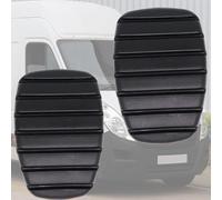 LECREA Pastiglie Pedale Freno Frizione per Opel Vauxhall Movano Vivaro 2001-2020, Gomma Copertura Copripedali Pedali Rivestimento Coperture 2 Pezzi