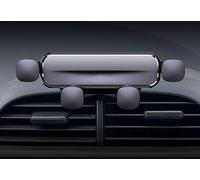 LECREA Porta Cellulare da Auto per Honda Jazz 2008-2013, Antivibrazione Supporto Cellulare Auto, 360° Rotazione Flessibile, Portacellulare Universale per Auto,A Grey