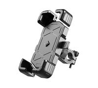 LECREA Porta Cellulare Moto per Yamaha YZF R6 YZF 600 YZF R6 600, Supporto Telefono Moto Girevole a 360°, Supporto Antiscivolo per Telefono per Moto, Bicicletta, Scooter,Handlebar-Black