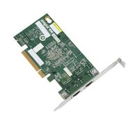 Lecreatekit Adattatore di rete Ethernet 10G per X540-T2 X540-AT2, doppio per rj45 Porte PCI-E Card con larghezza di banda 20Gbps