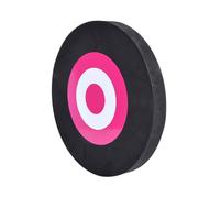 Lecreatekit Bersaglio in schiuma EVA, 25 x 25 x 3 cm, portatile, auto-riparante, per allenamento in giardino, con anelli ad alta visibilità